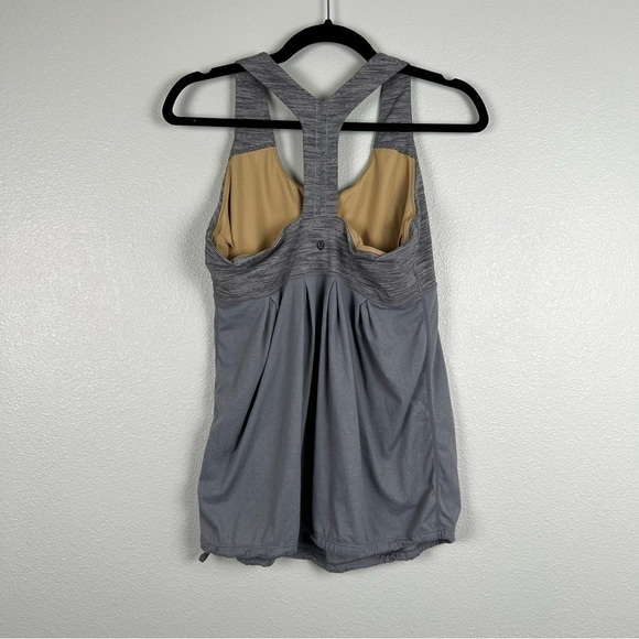 LULULEMON Power Dance Tank Gray Sz 10‎ - Picture 6 of 12